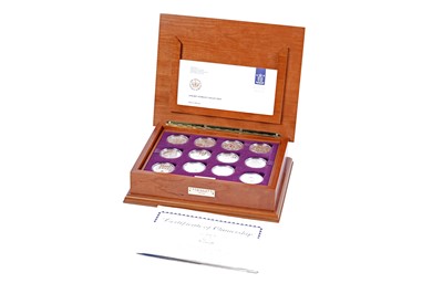 Lot 336 - United Kingdom Queen Elizabeth II Golden Jubilee Twenty-Four Silver Coin Collection