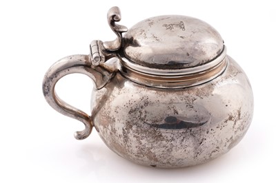 Lot 451 - A Victorian silver mustard pot