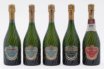 Lot 800 - Five bottles of Tsarine Champagne