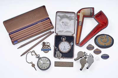 Lot 357 - A collection of railwayana belonging to John Mathie