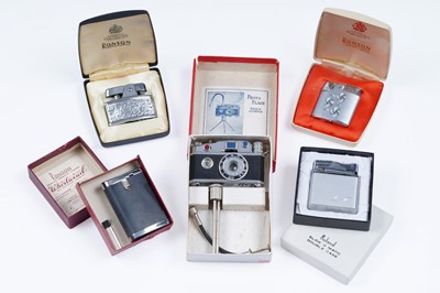 Lot 295 - A collection of five lighters