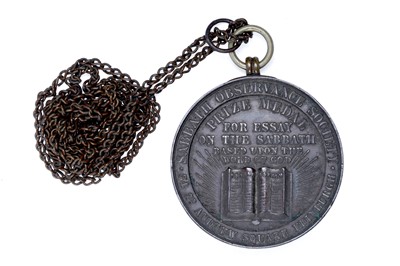 Lot 240 - A bronze ‘Sabbath Observance Society Edinburgh’ medal