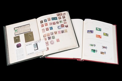 Lot 383 - Two Favourite Philatelic stamp albums, containing stamps of Great Britain
