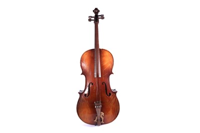 Lot 374 - A Czechoslovakian cello