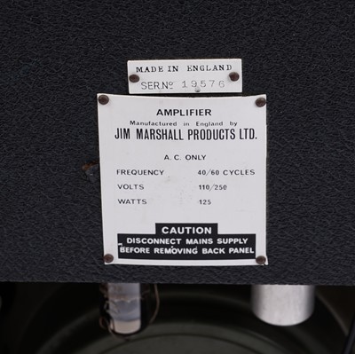 Lot 137 - A Marshall 1 x12 combo guitar amplifier
