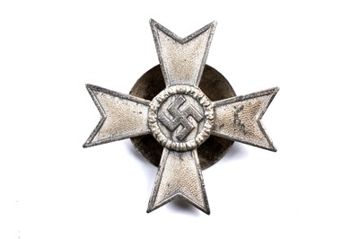 Lot 844 - A German WWII War Merit Cross, 1st Class non-combatant