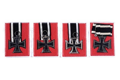 Lot 1078 - Four German First World War Iron Crosses 1914