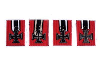 Lot 1079 - Four German First World War Iron Crosses 1914