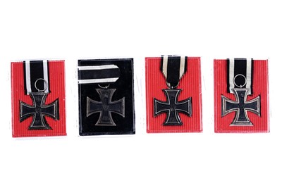 Lot 1080 - Four German First World War Iron Crosses 1914