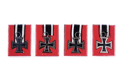 Lot 1081 - Four German First World War Iron Crosses 1914