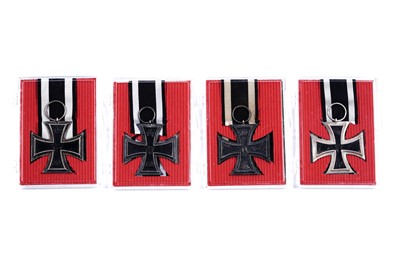 Lot 1082 - Four German First World War Iron Crosses 1914