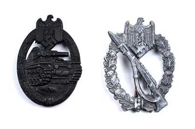 Lot 846 - A German Second World War Tank Battle War Badge