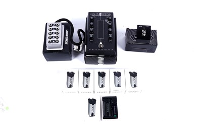 Lot 166 - A Light Pedal optical spring reverb system; and other guitar accessories