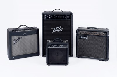 Lot 408 - A selection of four amplifiers