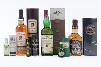 Lot 805 - A selection of whisky