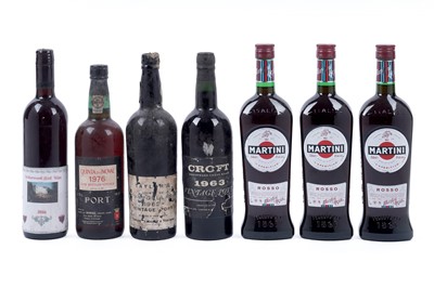 Lot 803 - A collection of port and wine