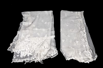 Lot 701 - Pat Earnshaw Collection: 19th Century bonnet veils