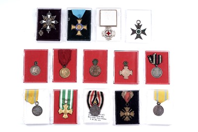Lot 1122 - A selection of German Imperial and other medals