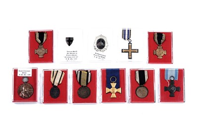 Lot 629 - A selection of Imperial and other medals and badges