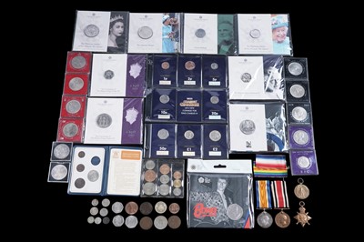 Lot 783 - A collection of coins