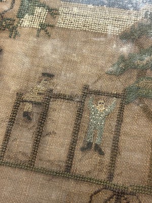 Lot 665 - A William IV 'Horbury Infant School' sampler | 1832
