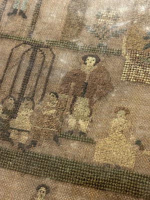Lot 665 - A William IV 'Horbury Infant School' sampler | 1832