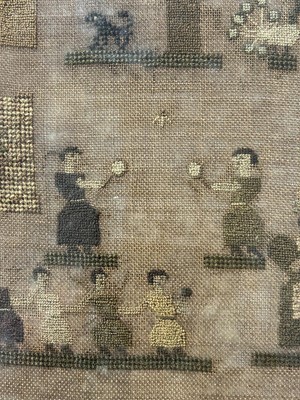 Lot 665 - A William IV 'Horbury Infant School' sampler | 1832