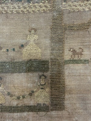 Lot 665 - A William IV 'Horbury Infant School' sampler | 1832
