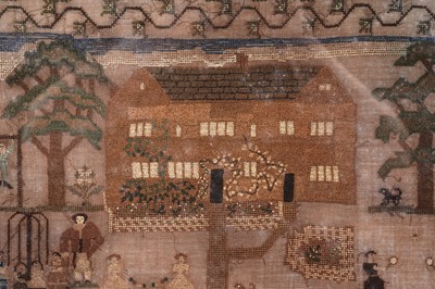 Lot 665 - A William IV 'Horbury Infant School' sampler | 1832