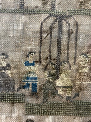 Lot 665 - A William IV 'Horbury Infant School' sampler | 1832