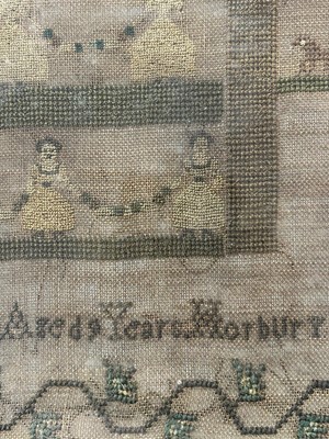 Lot 665 - A William IV 'Horbury Infant School' sampler | 1832
