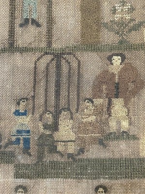 Lot 665 - A William IV 'Horbury Infant School' sampler | 1832