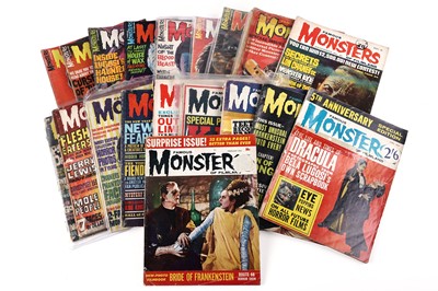 Lot 597 - Famous Monsters of Filmland Magazine No’s. 21-39