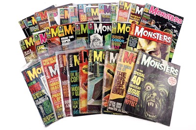 Lot 598 - Famous Monsters of Filmland No’s. 40-69