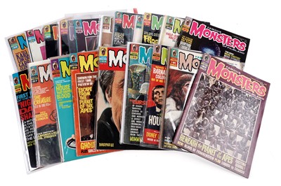 Lot 599 - Famous Monsters of Filmland No’s. 80-99