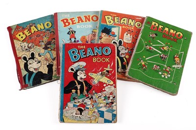 Lot 558 - The Beano Annual No’s. 17-21