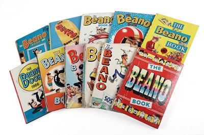 Lot 559 - The Beano Annual 1961-1971