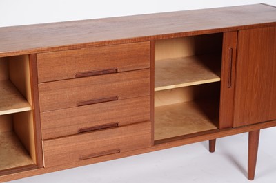 Lot 1 - Nils Jonsson for Troeds: a teak dining room suite