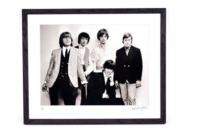 Lot 226 - The Rolling Stones photographed in 1963 by Terry O'Neill, signed and editioned 1/50