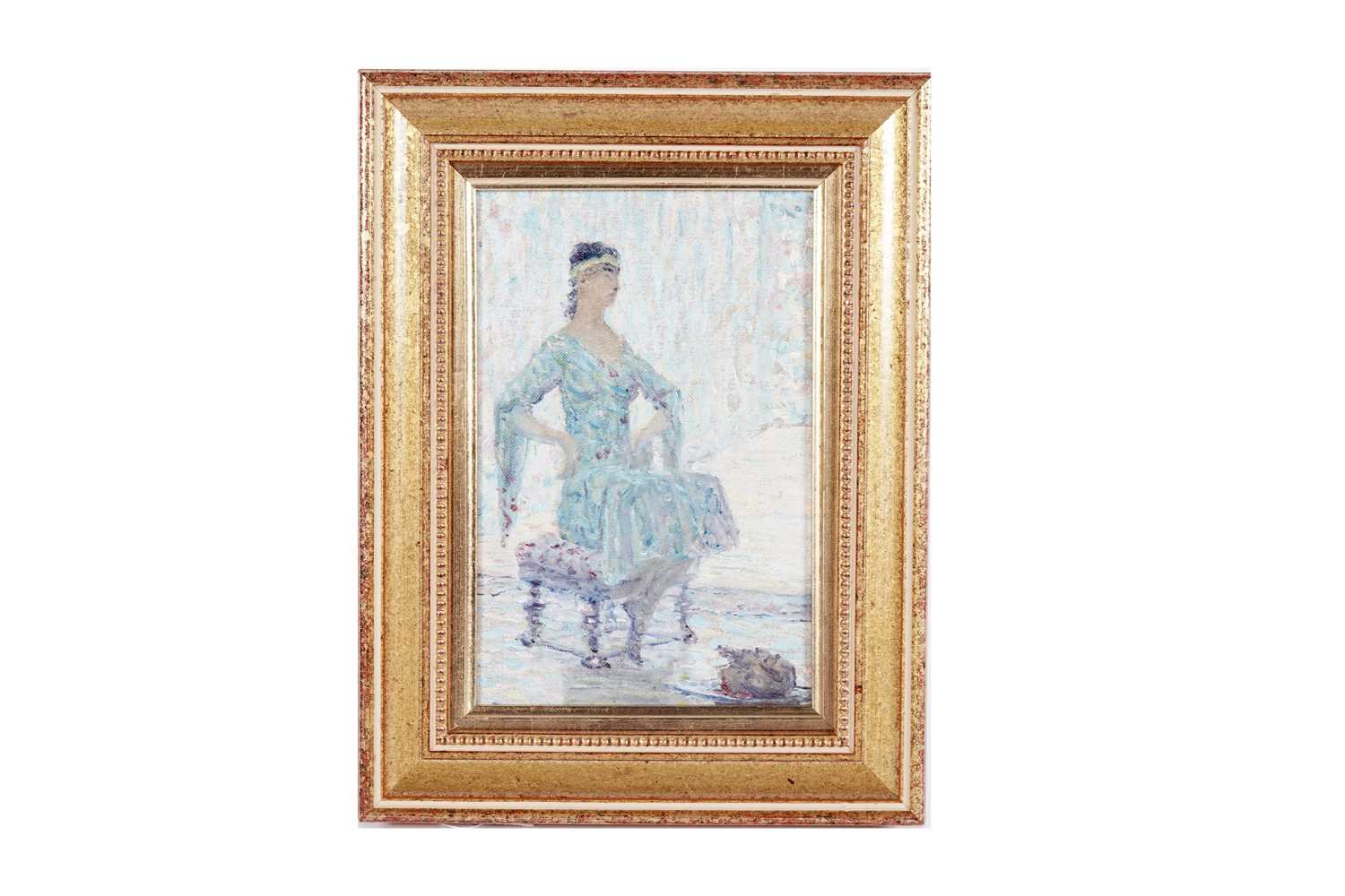 Lot 7 - George Sherwood Hunter - Salome with the head of John the Baptist | oil