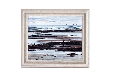 Lot 39 - George Sherwood Hunter - “Fishing boats returning to Peterhead” | oil