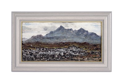 Lot 51 - George Sherwood Hunter - “Glen Sligachan, Skye” | oil