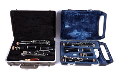 Lot 363 - A Yamaha clarinet; and a Buescher clarinet