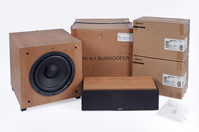 Lot 433 - A Jamo home cinema speaker system