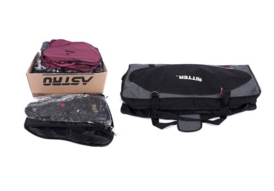 Lot 398 - A quantity of musical instrument bags and cases