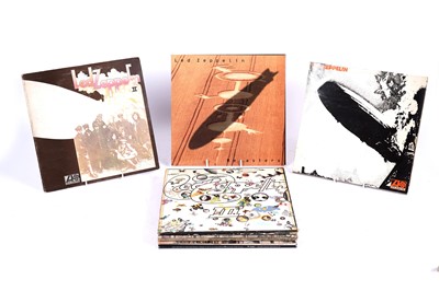 Lot 350 - Vinyl LP records by Led Zeppelin