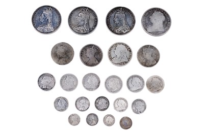 Lot 361 - Queen Victoria silver coinage
