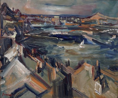 Lot 130 - David Bomberg - St. Ives, Cornwall | oil
