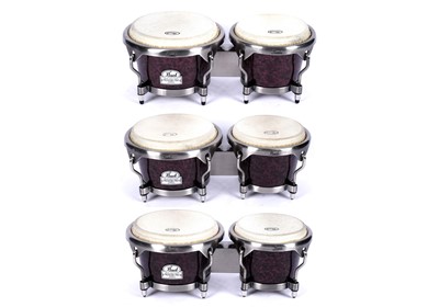 Lot 416 - Three Pearl Percussion Primero Pro Series bongos