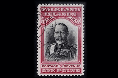 Lot 499 - Falkland Islands: 1933 £1 used